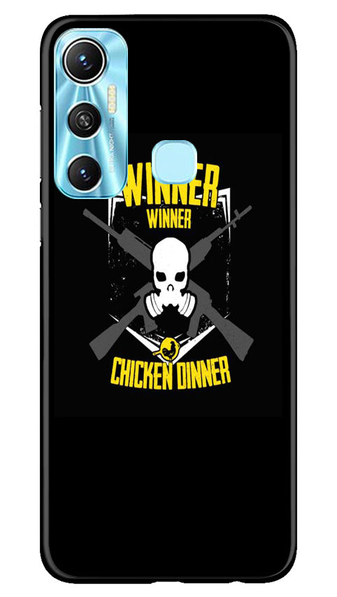 Winner Winner Chicken Dinner Mobile Back Case for Infinix Hot 11 (Design - 147) Winner Winner Chicken Dinner Case for Infinix Hot 11 (Design - 147)