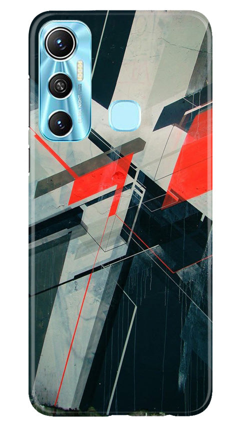Modern Art Mobile Back Case for Infinix Hot 11 (Design - 199) Modern Art Case for Infinix Hot 11 (Design No. 199)