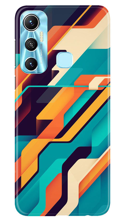 Modern Art Mobile Back Case for Infinix Hot 11 (Design - 201) Modern Art Case for Infinix Hot 11 (Design No. 201)