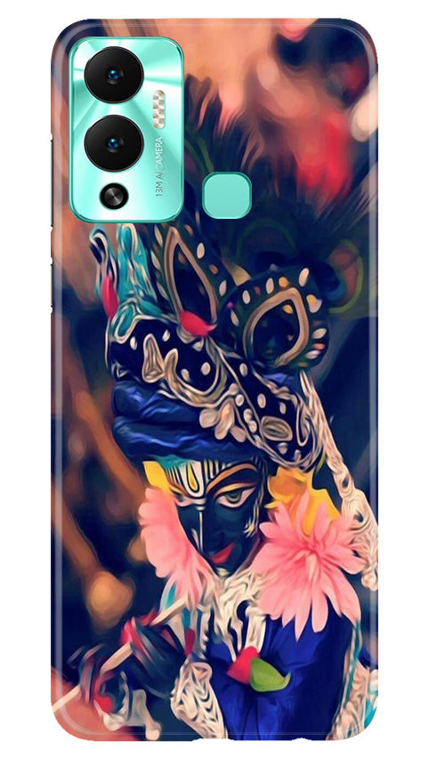 Lord Krishna Mobile Back Case for Infinix Hot 12 Play (Design - 16) Lord Krishna Case for Infinix Hot 12 Play