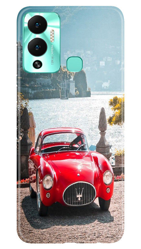 Vintage Car Mobile Back Case for Infinix Hot 12 Play (Design - 51) Vintage Car Case for Infinix Hot 12 Play