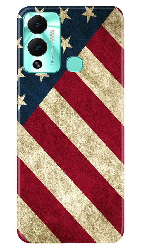 America Mobile Back Case for Infinix Hot 12 Play (Design - 79) America Case for Infinix Hot 12 Play