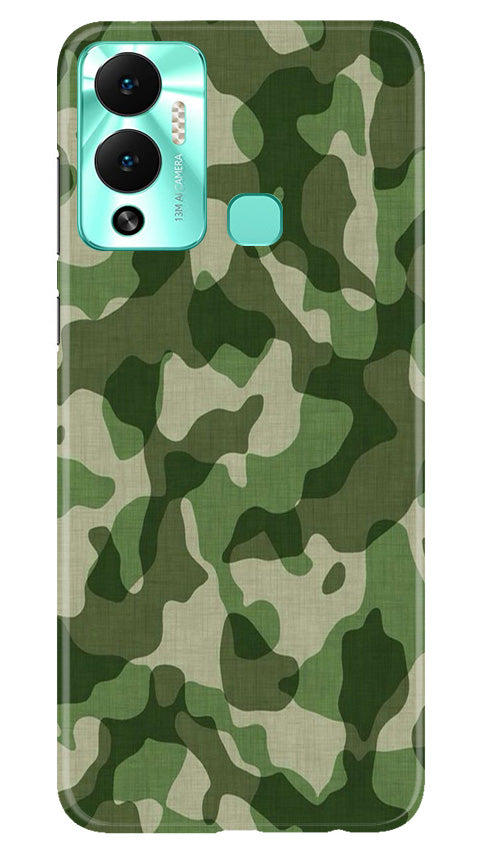 Army Camouflage Mobile Back Case for Infinix Hot 12 Play (Design - 106) Army Camouflage Case for Infinix Hot 12 Play (Design - 106)