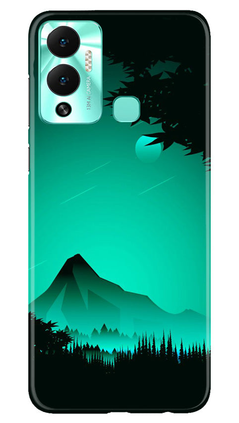 Moon Mountain Mobile Back Case for Infinix Hot 12 Play (Design - 173) Moon Mountain Case for Infinix Hot 12 Play (Design - 173)