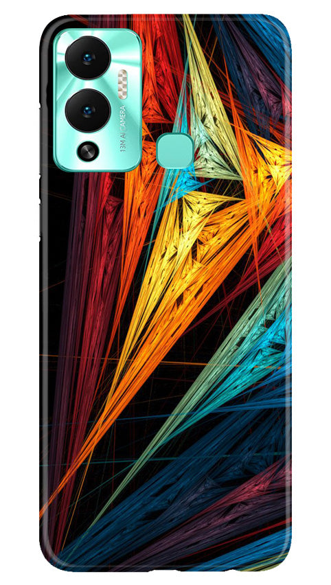 Modern Art Mobile Back Case for Infinix Hot 12 Play (Design - 197) Modern Art Case for Infinix Hot 12 Play (Design No. 197)