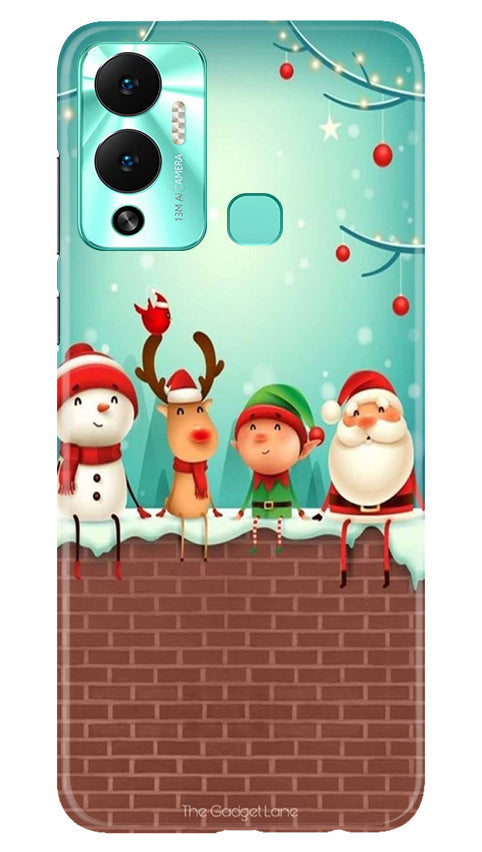 Santa Claus Mobile Back Case for Infinix Hot 12 Play (Design - 296) Santa Claus Mobile Back Case for Infinix Hot 12 Play (Design - 296)