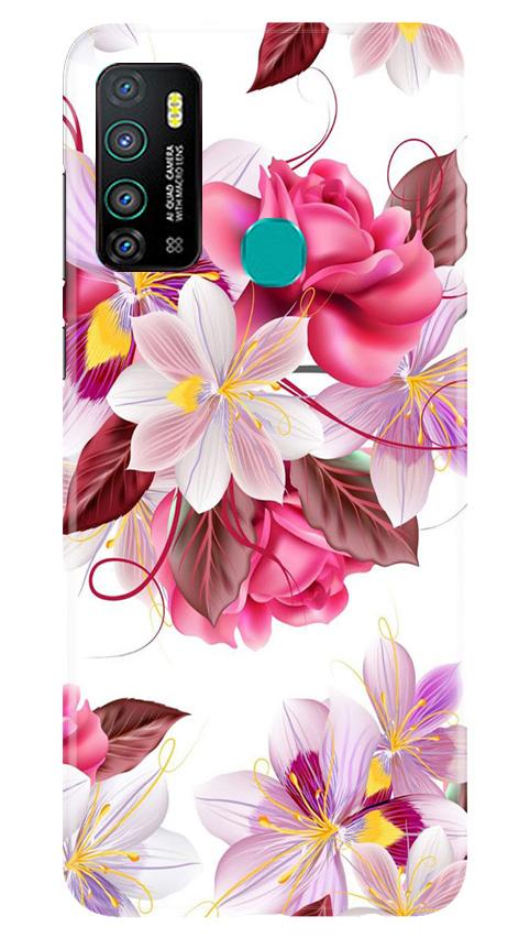 Beautiful flowers Mobile Back Case for Infinix Hot 9 (Design - 23) Beautiful flowers Case for Infinix Hot 9
