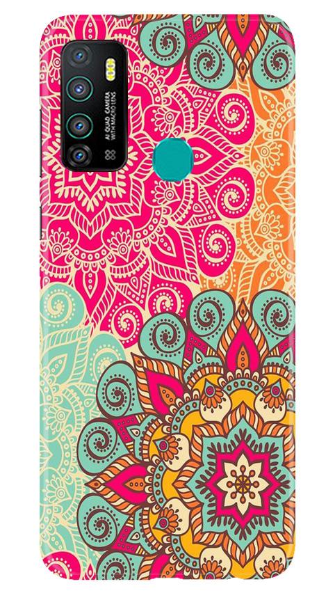 Rangoli art2 Mobile Back Case for Infinix Hot 9 (Design - 29) Rangoli art2 Case for Infinix Hot 9