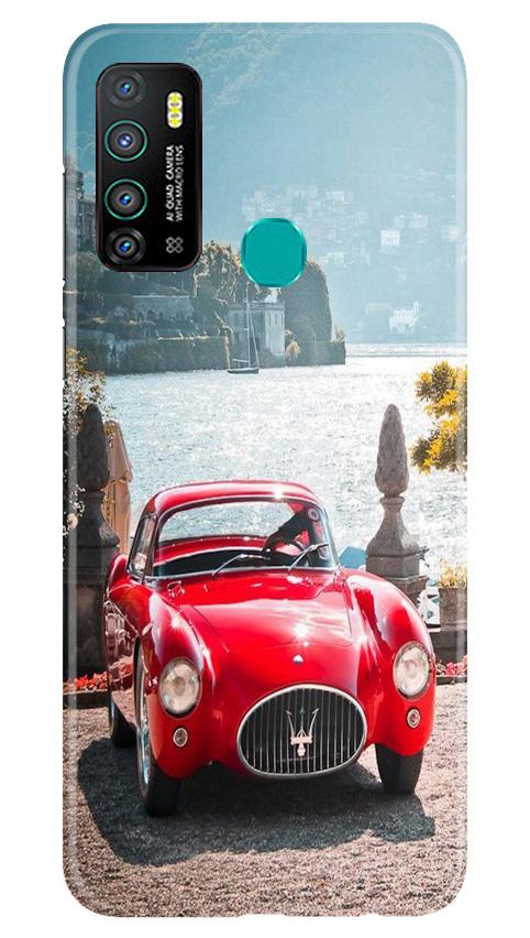 Vintage Car Mobile Back Case for Infinix Hot 9 (Design - 51) Vintage Car Case for Infinix Hot 9