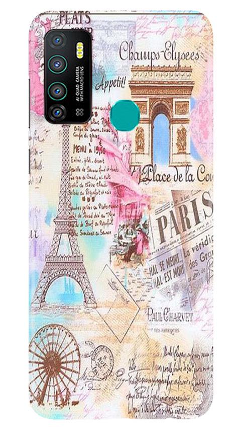 Paris Eiftel Tower Mobile Back Case for Infinix Hot 9 (Design - 54) Paris Eiftel Tower Case for Infinix Hot 9