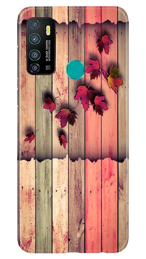 Wooden look2 Mobile Back Case for Infinix Hot 9 (Design - 56) Wooden look2 Case for Infinix Hot 9