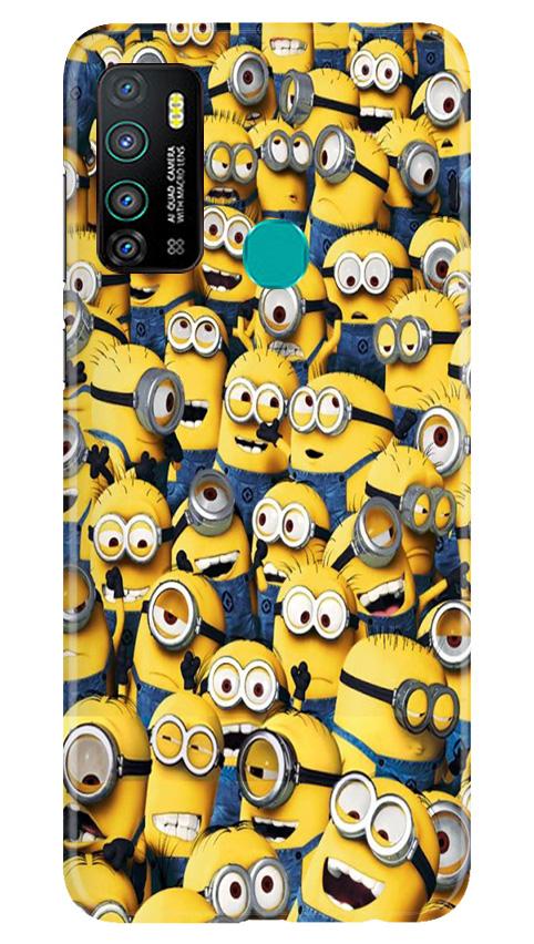 Minions Mobile Back Case for Infinix Hot 9 (Design - 126) Minions Case for Infinix Hot 9 (Design - 126)
