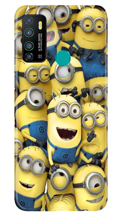 Minions Mobile Back Case for Infinix Hot 9 (Design - 127) Minions Case for Infinix Hot 9 (Design - 127)