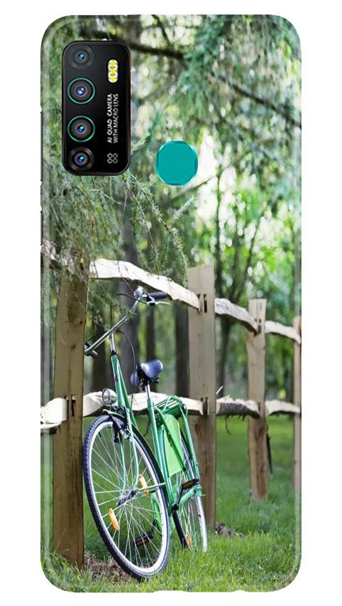 Bicycle Mobile Back Case for Infinix Hot 9 (Design - 208) Bicycle Case for Infinix Hot 9 (Design No. 208)