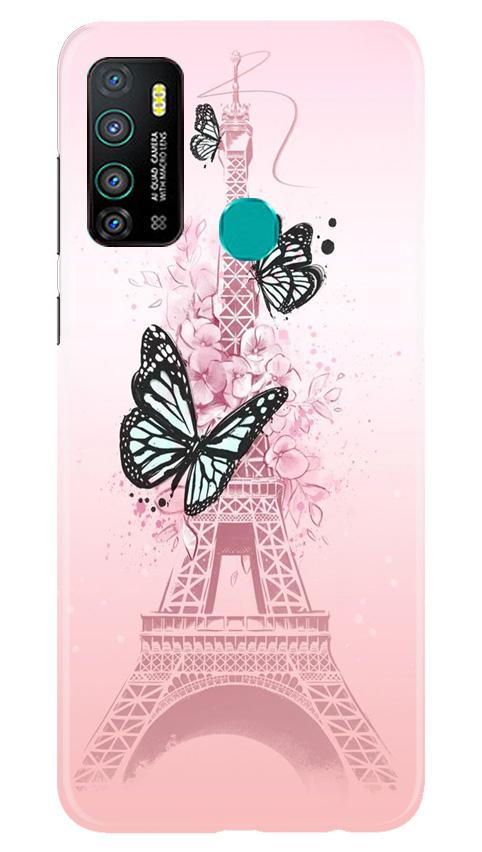 Eiffel Tower Mobile Back Case for Infinix Hot 9 (Design - 211) Eiffel Tower Case for Infinix Hot 9 (Design No. 211)
