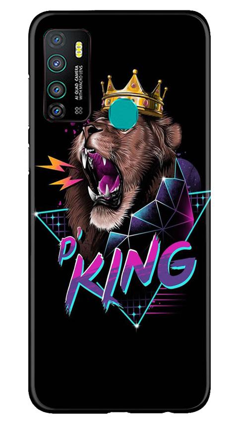 Lion King Mobile Back Case for Infinix Hot 9 (Design - 219) Lion King Case for Infinix Hot 9 (Design No. 219)