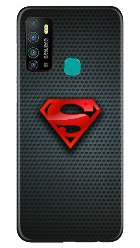 Superman Mobile Back Case for Infinix Hot 9 (Design - 247) Superman Case for Infinix Hot 9 (Design No. 247)