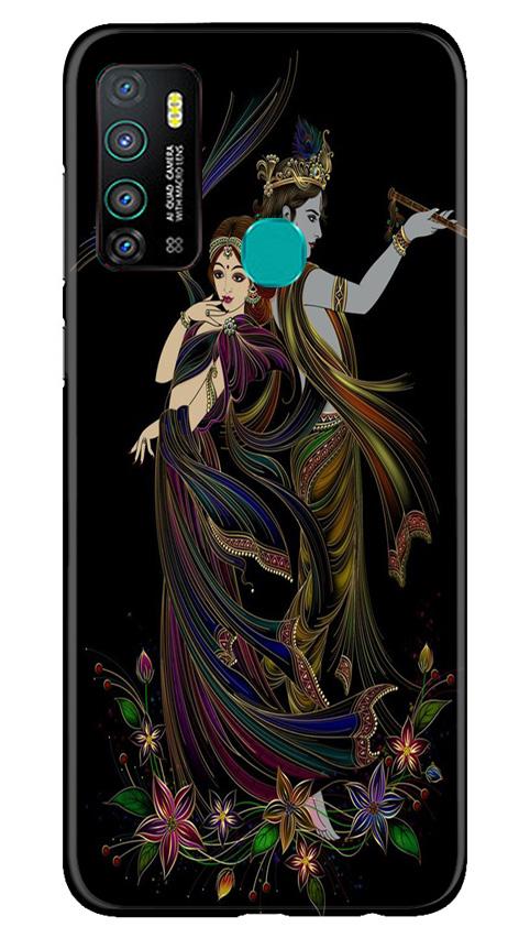 Radha Krishna Mobile Back Case for Infinix Hot 9 (Design - 290) Radha Krishna Case for Infinix Hot 9 (Design No. 290)