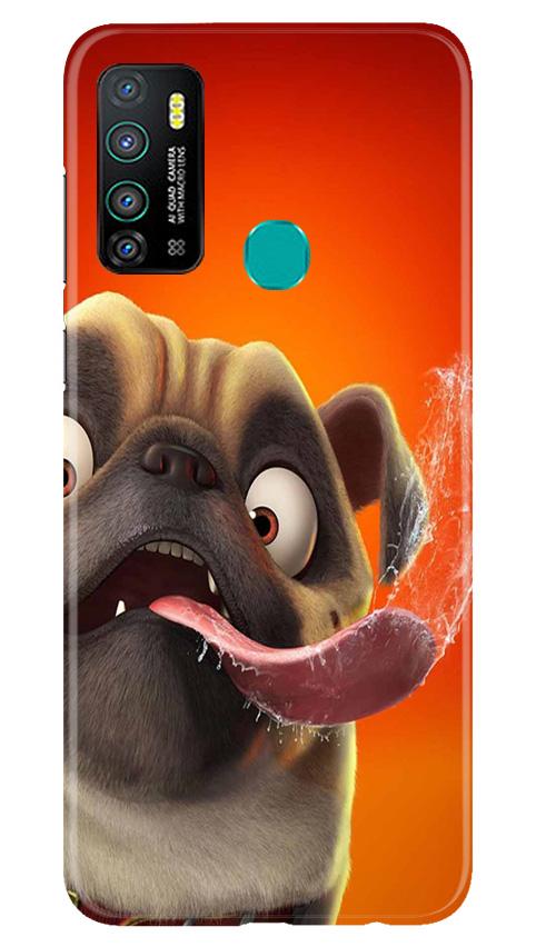 Dog Mobile Back Case for Infinix Hot 9 (Design - 343) Dog Mobile Back Case for Infinix Hot 9 (Design - 343)