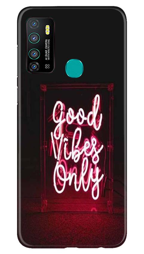 Good Vibes Only Mobile Back Case for Infinix Hot 9 (Design - 354) Good Vibes Only Mobile Back Case for Infinix Hot 9 (Design - 354)