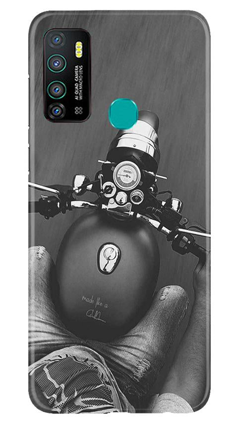 Royal Enfield Mobile Back Case for Infinix Hot 9 (Design - 382) Royal Enfield Mobile Back Case for Infinix Hot 9 (Design - 382)