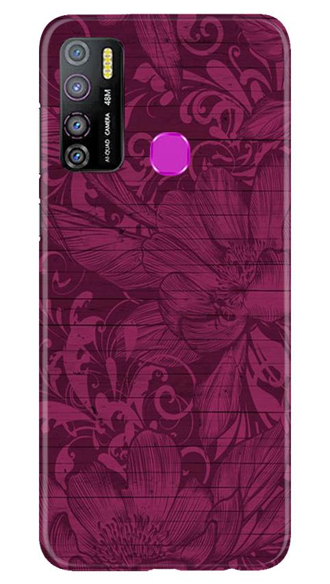 Purple Backround Mobile Back Case for Infinix Hot 9 Pro (Design - 22) Purple Backround Case for Infinix Hot 9 Pro