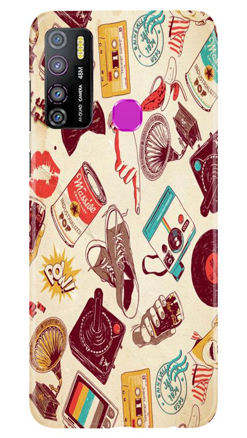 Vintage Mobile Back Case for Infinix Hot 9 Pro (Design - 35) Vintage Case for Infinix Hot 9 Pro