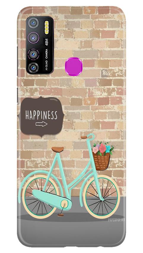 Happiness Mobile Back Case for Infinix Hot 9 Pro (Design - 53) Happiness Case for Infinix Hot 9 Pro