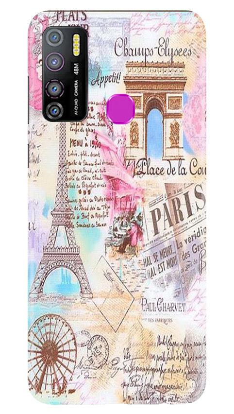 Paris Eiftel Tower Mobile Back Case for Infinix Hot 9 Pro (Design - 54) Paris Eiftel Tower Case for Infinix Hot 9 Pro