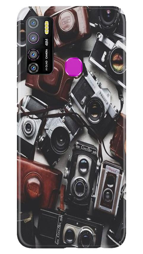 Cameras Mobile Back Case for Infinix Hot 9 Pro (Design - 57) Cameras Case for Infinix Hot 9 Pro