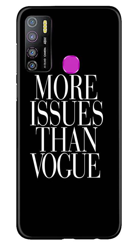 More Issues than Vague Mobile Back Case for Infinix Hot 9 Pro (Design - 74) More Issues than Vague Case for Infinix Hot 9 Pro