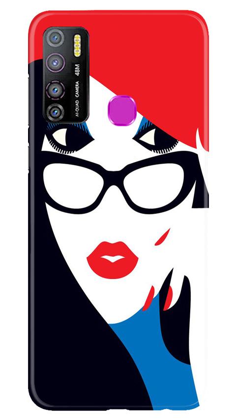 Girlish Mobile Back Case for Infinix Hot 9 Pro (Design - 131) Girlish Case for Infinix Hot 9 Pro (Design - 131)