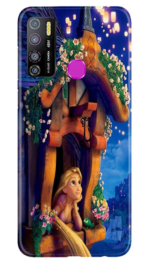 Cute Girl Mobile Back Case for Infinix Hot 9 Pro (Design - 198) Cute Girl Case for Infinix Hot 9 Pro (Design - 198)