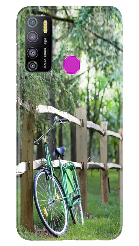 Bicycle Mobile Back Case for Infinix Hot 9 Pro (Design - 208) Bicycle Case for Infinix Hot 9 Pro (Design No. 208)