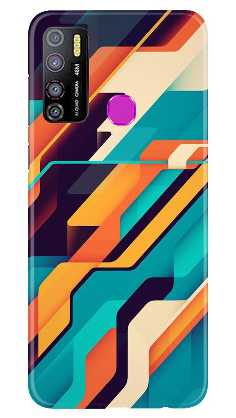 Modern Art Mobile Back Case for Infinix Hot 9 Pro (Design - 233) Modern Art Case for Infinix Hot 9 Pro (Design No. 233)