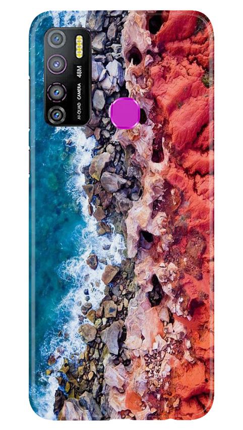 Sea Shore Mobile Back Case for Infinix Hot 9 Pro (Design - 273) Sea Shore Case for Infinix Hot 9 Pro (Design No. 273)