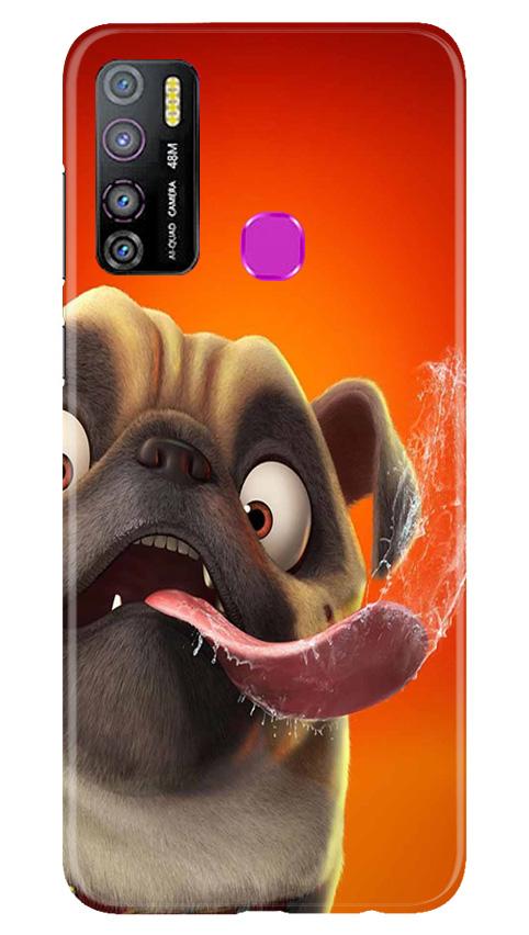 Dog Mobile Back Case for Infinix Hot 9 Pro (Design - 343) Dog Mobile Back Case for Infinix Hot 9 Pro (Design - 343)