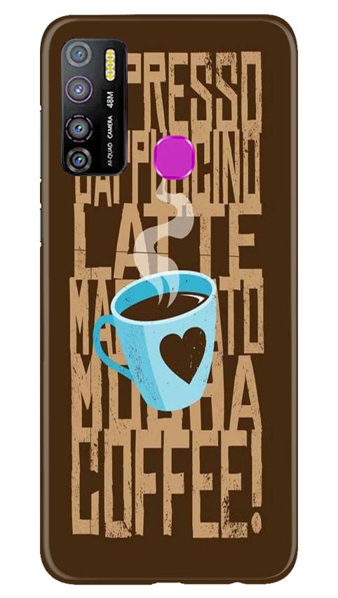Love Coffee Mobile Back Case for Infinix Hot 9 Pro (Design - 351) Love Coffee Mobile Back Case for Infinix Hot 9 Pro (Design - 351)
