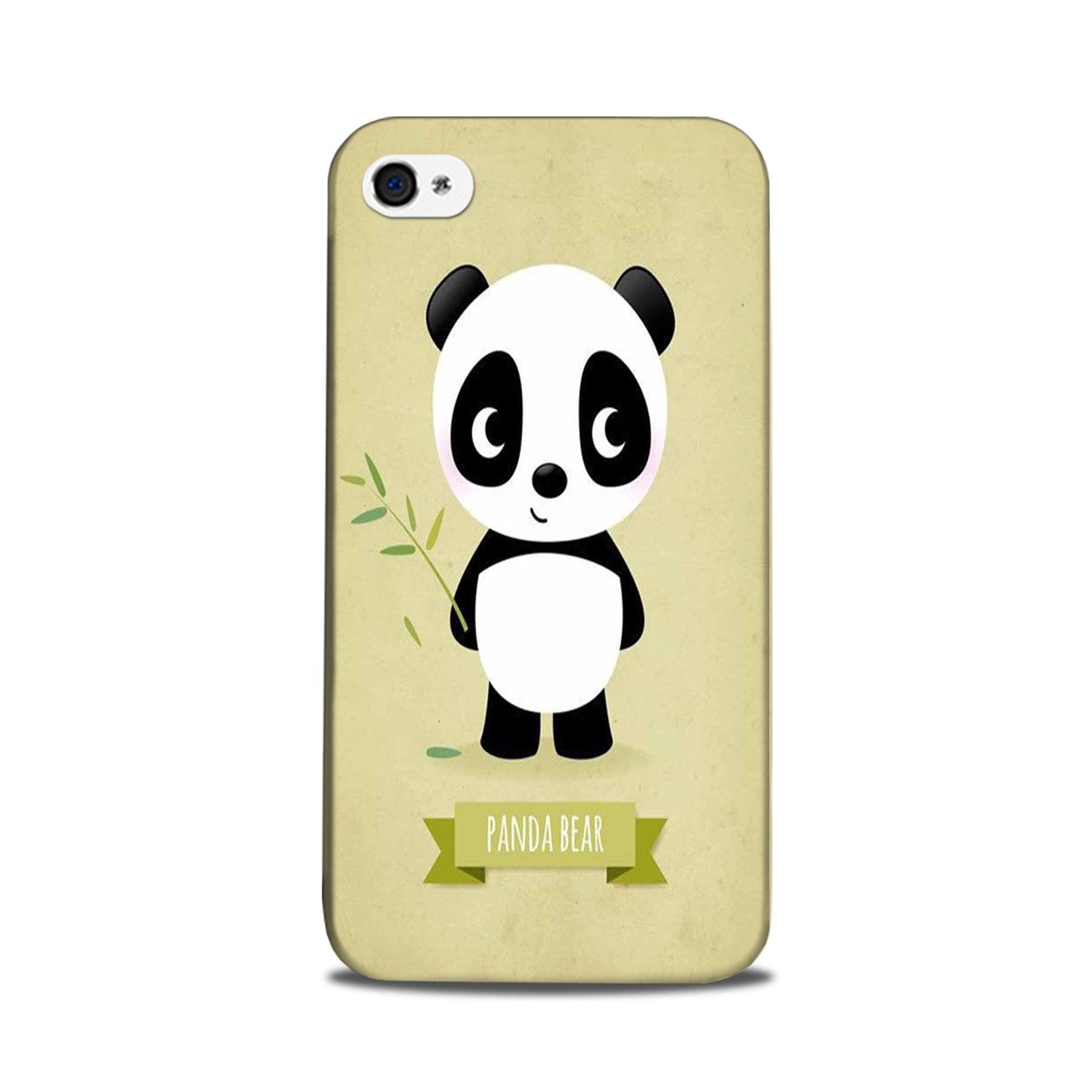 Panda Bear Mobile Back Case for iPhone 5/ 5s (Design - 317) Panda Bear Mobile Back Case for iPhone 5/ 5s (Design - 317)