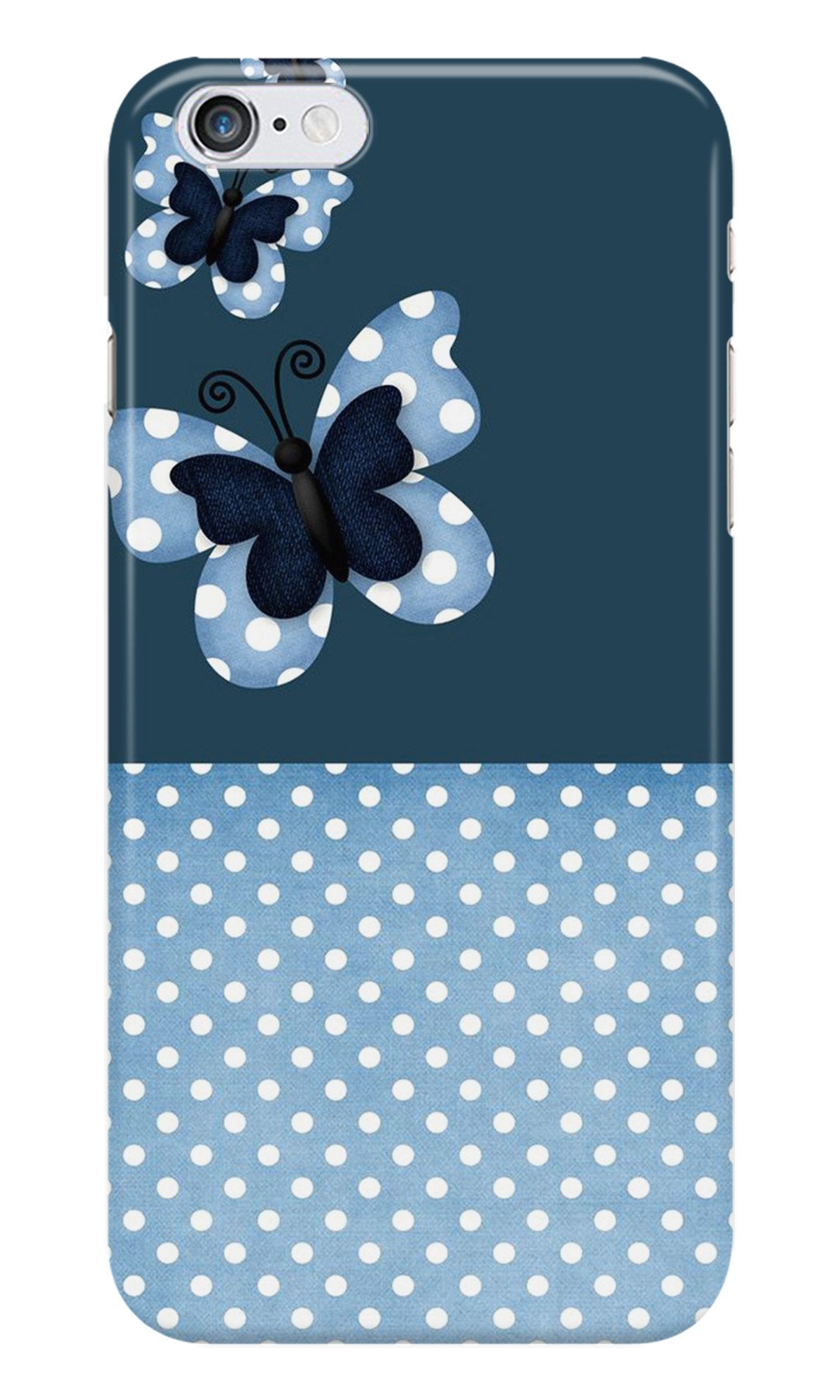 White dots Butterfly Case for iPhone 6 Plus/ 6s Plus White dots Butterfly Case for iPhone 6 Plus/ 6s Plus