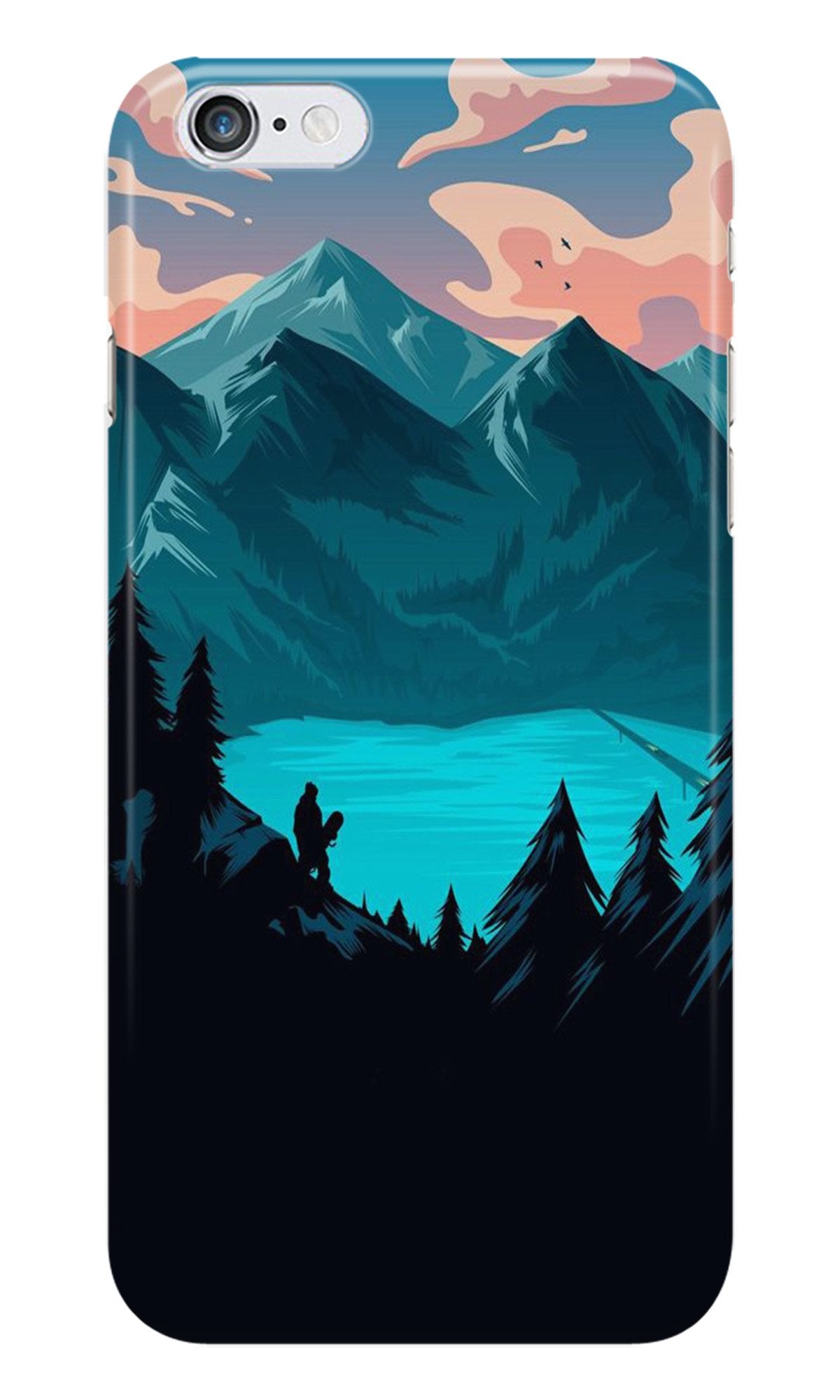 Mountains Case for iPhone 6/ 6s (Design - 186) Mountains Case for iPhone 6/ 6s (Design - 186)