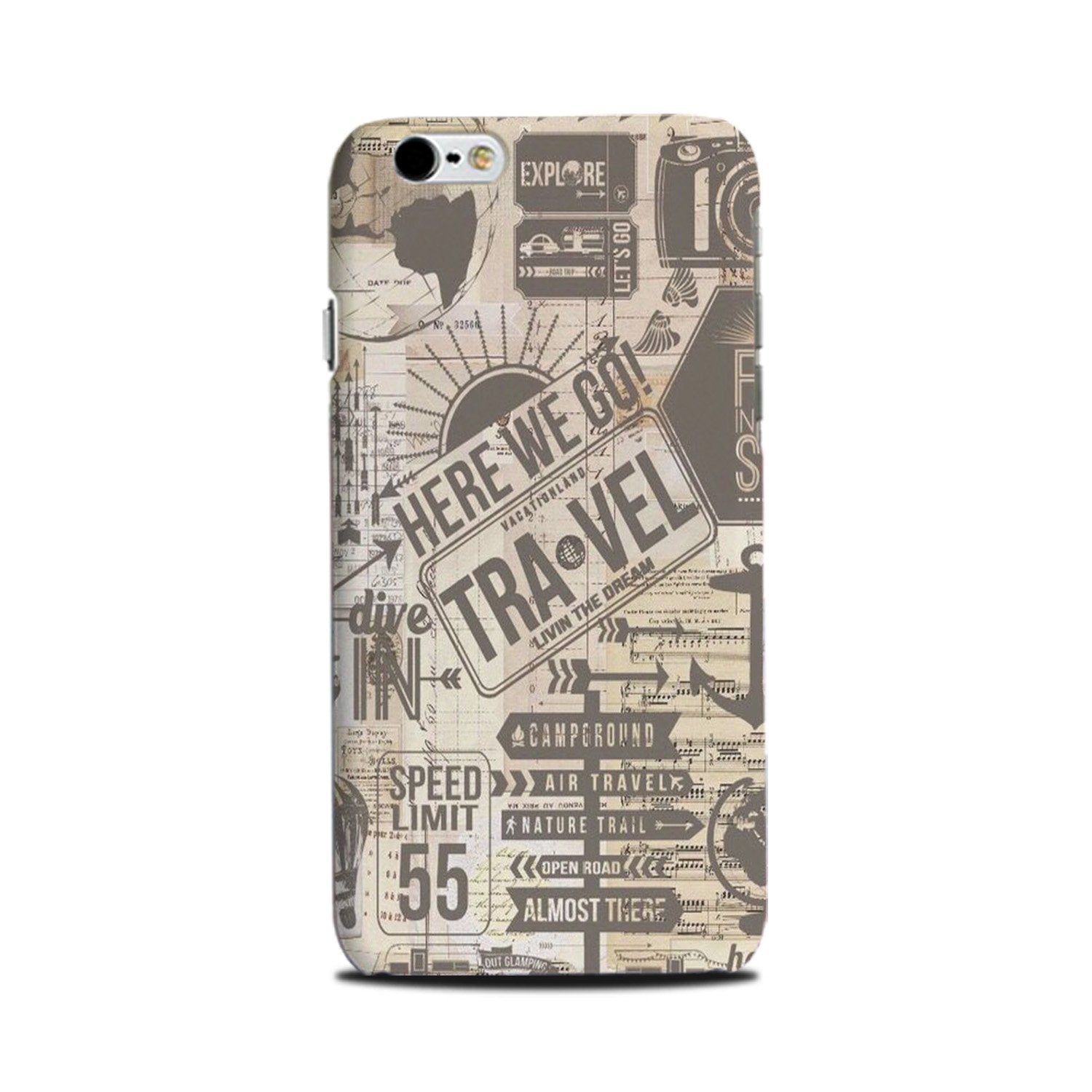 Travel Case for iPhone 6Plus/ 6sPlus (Design - 104) Travel Case for iPhone 6Plus/ 6sPlus (Design - 104)