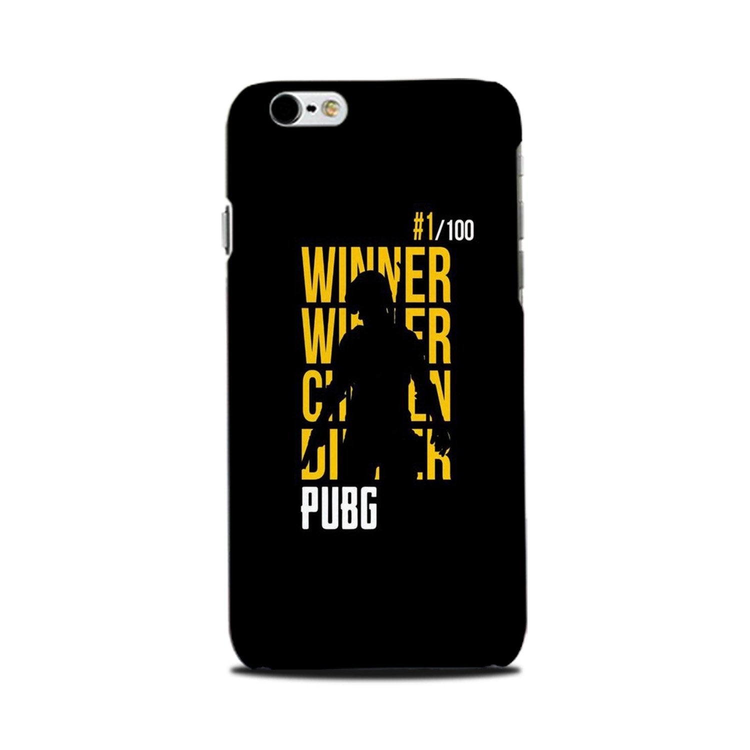 Pubg Winner Winner Case for iPhone 6Plus/ 6sPlus (Design - 177) Pubg Winner Winner Case for iPhone 6Plus/ 6sPlus (Design - 177)