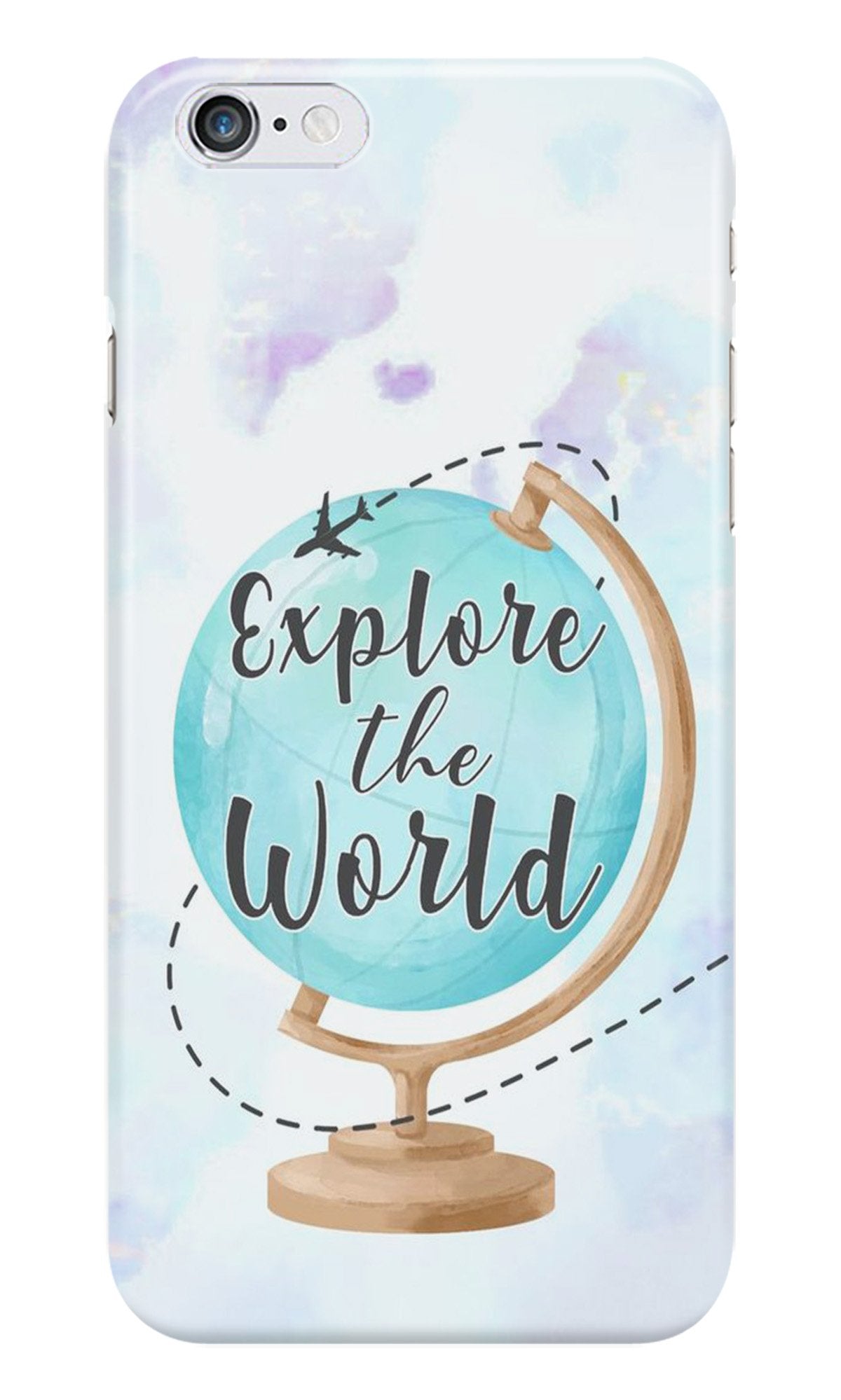 Explore the World Case for Iphone 6 Plus/6S Plus (Design No. 207) Explore the World Case for Iphone 6 Plus/6S Plus (Design No. 207)