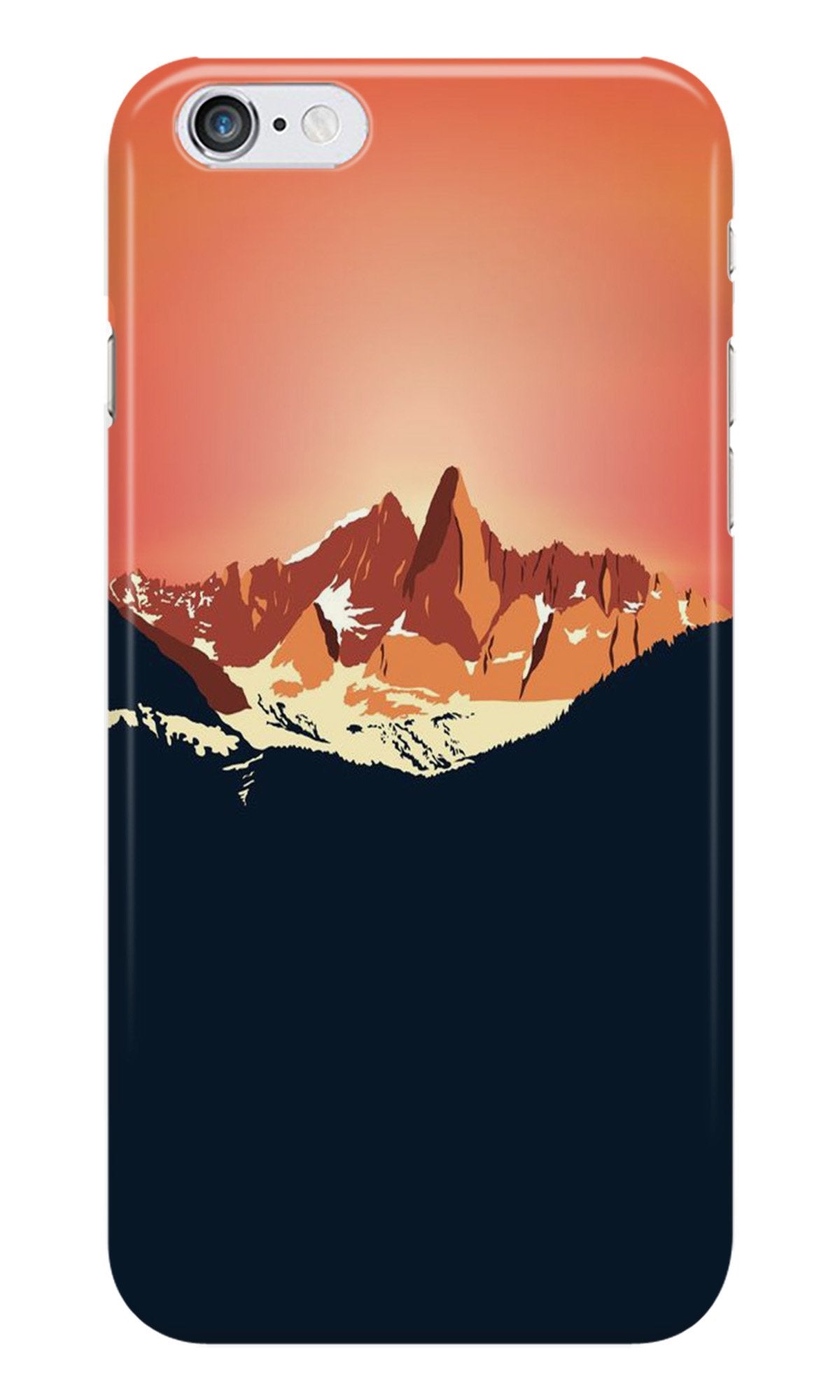 Mountains Case for Iphone 6 Plus/6S Plus (Design No. 227) Mountains Case for Iphone 6 Plus/6S Plus (Design No. 227)