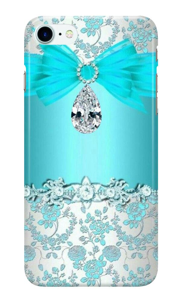 Shinny Blue Background Case for iPhone 7 Shinny Blue Background Case for iPhone 7