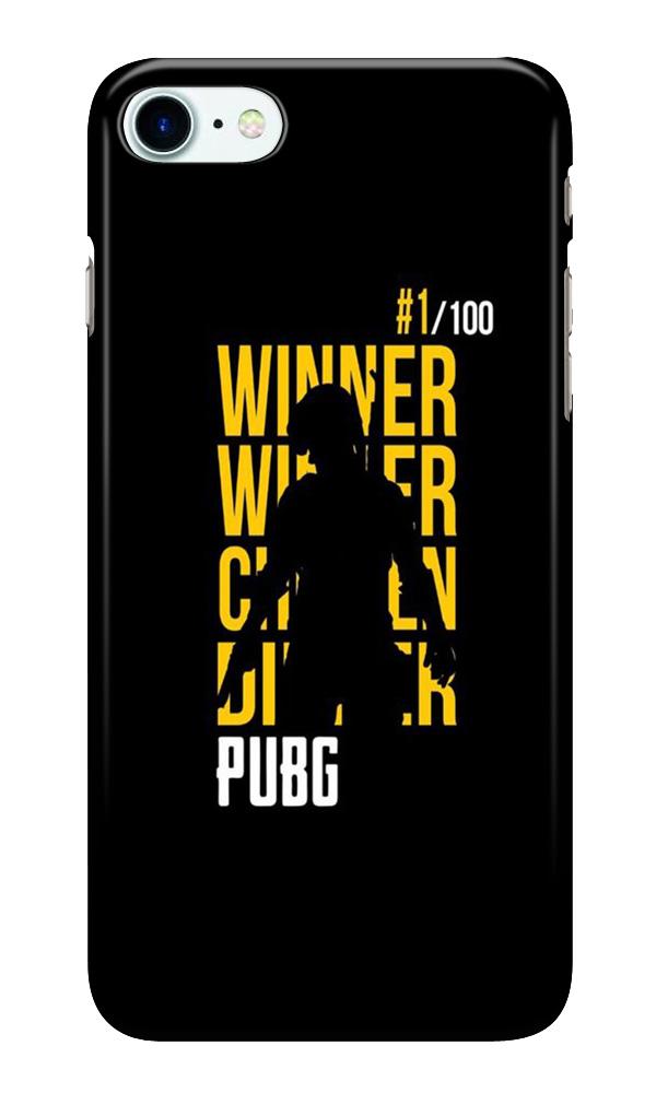 Pubg Winner Winner Case for iPhone 7 (Design - 177) Pubg Winner Winner Case for iPhone 7 (Design - 177)