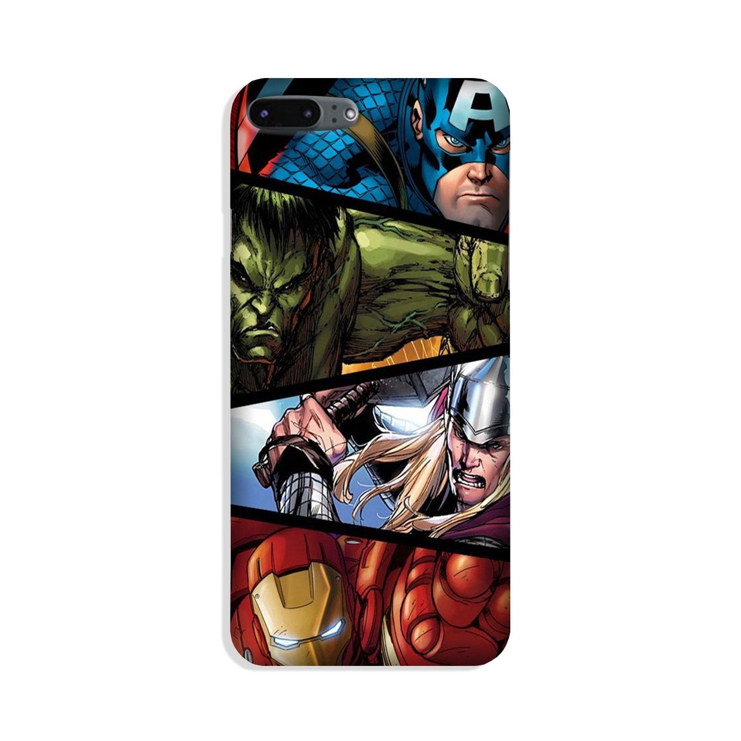 Avengers Superhero Case for iPhone 8 Plus (Design - 124) Avengers Superhero Case for iPhone 8 Plus (Design - 124)
