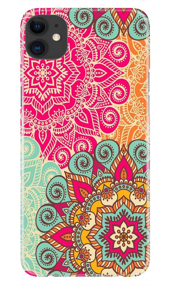 Rangoli art2 Mobile Back Case for iPhone 11 (Design - 29) Rangoli art2 Case for iPhone 11