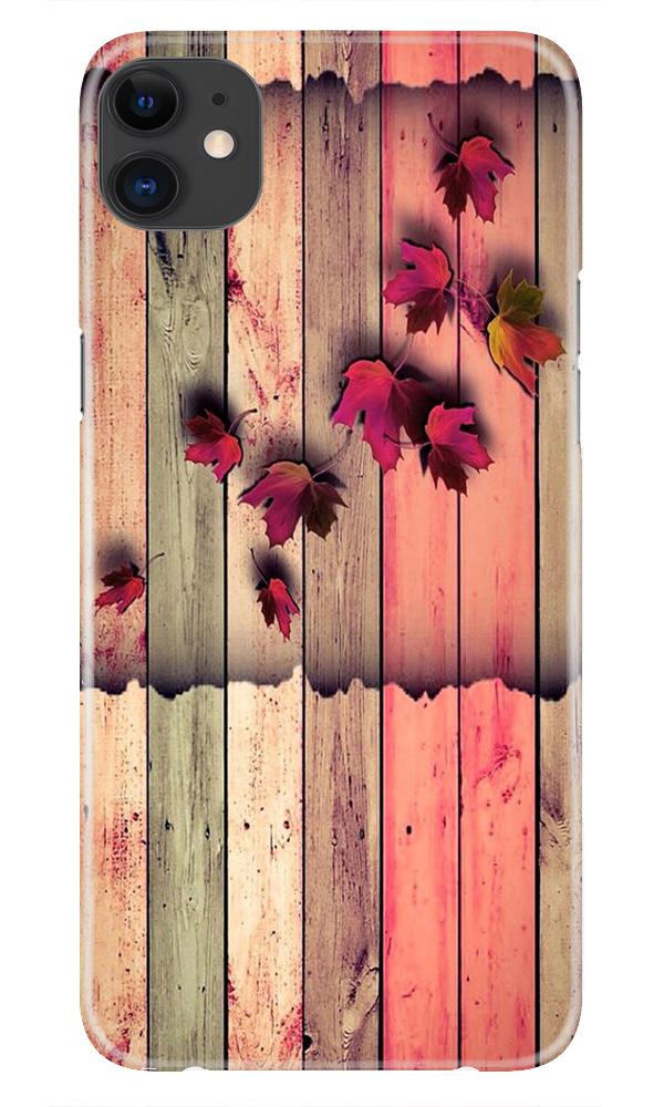 Wooden look2 Mobile Back Case for iPhone 11 (Design - 56) Wooden look2 Case for iPhone 11